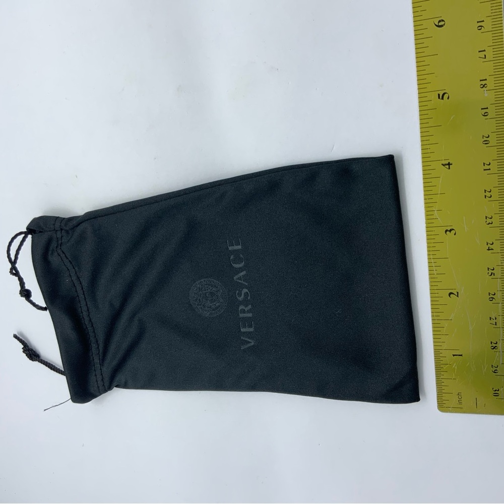Versace Black Drawstring Pouch - image 8